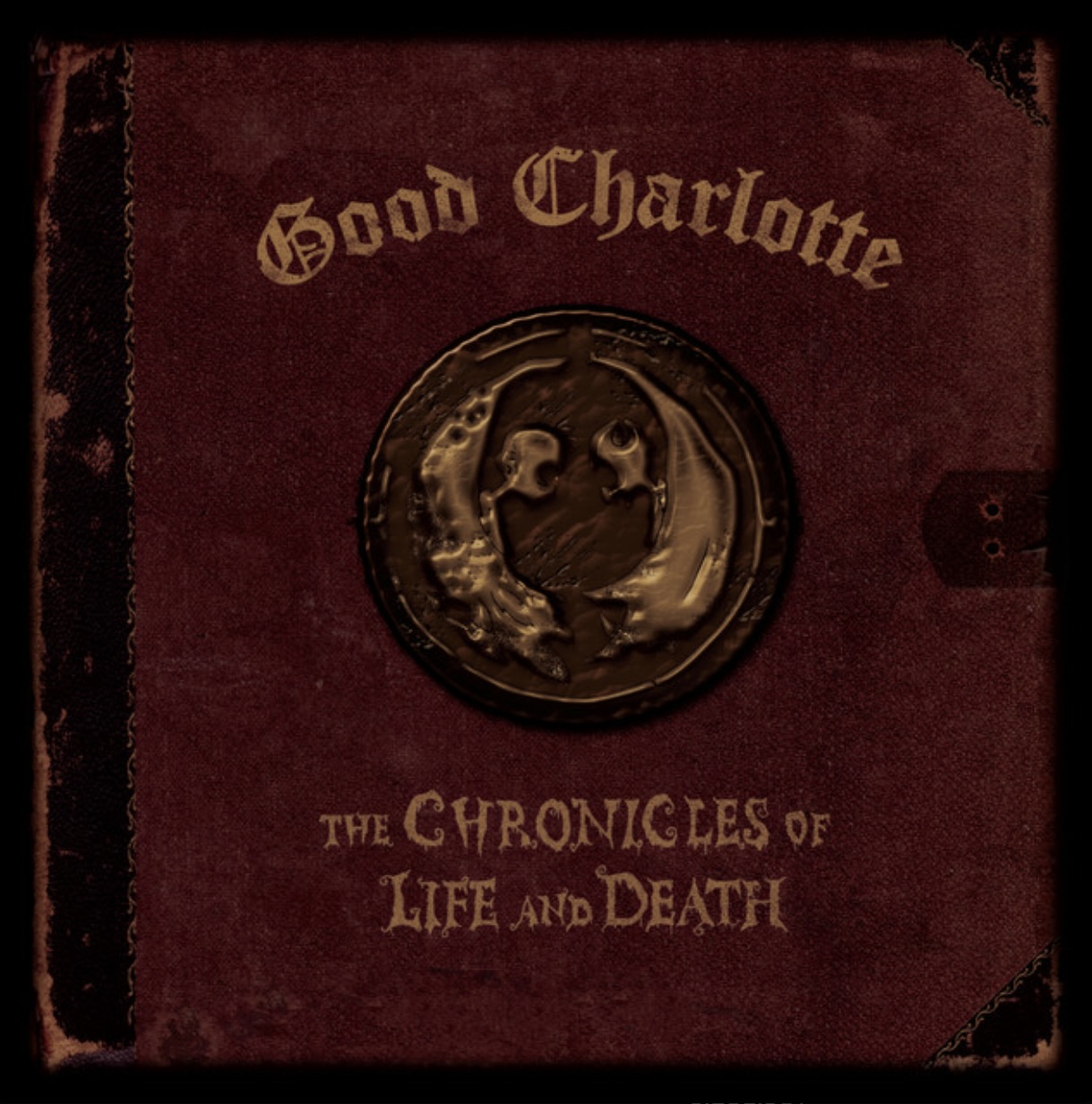 good charlotte's the chronicles of life and death album cover
  width=